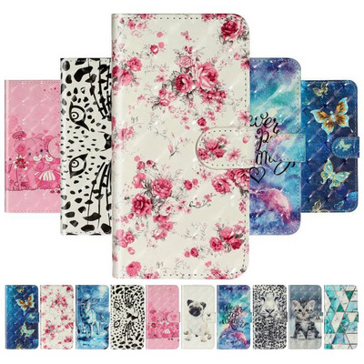 Cute Flip Phone Case Wallet Case for Apple iPhone 14 13 12 Mini 11 Pro Max SE 2020 XR X XS 6 6 6S 7 8 Plus Card Slots Cover Etui D01G