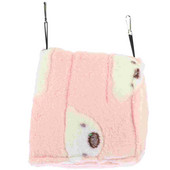 Namo lova žiurkėnui Gvinėjos hamakas kabantis urve narvas Paukščių slėptuvė Ežiukas Miegantis gyvūnas Šilta Jauki Papūga pliušinė namelis Slėptuvė