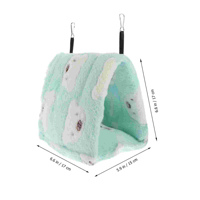 Namo lova žiurkėnui Gvinėjos hamakas kabantis urve narvas Paukščių slėptuvė Ežiukas Miegantis gyvūnas Šilta Jauki Papūga pliušinė namelis Slėptuvė