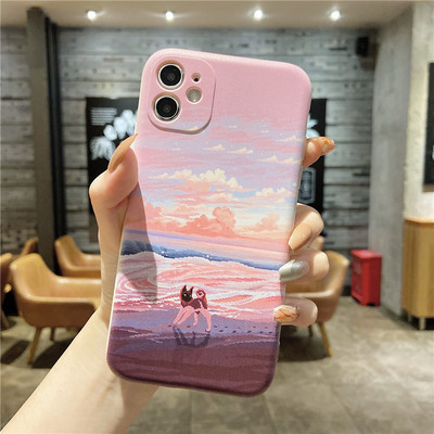 Θήκη ζωγραφικής κινουμένων σχεδίων For For OPPO Reno 7 6 5 4 Lite 3 Pro Plus 5F 4F 2F 7Z 4Z 2Z Κάλυμμα θήκης σιλικόνης με μοτίβο anime