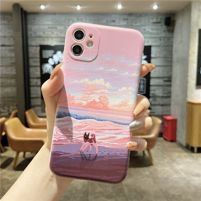 Θήκη ζωγραφικής κινουμένων σχεδίων For For OPPO Reno 7 6 5 4 Lite 3 Pro Plus 5F 4F 2F 7Z 4Z 2Z Κάλυμμα θήκης σιλικόνης με μοτίβο anime