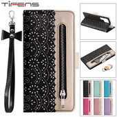 Кожен калъф за телефон за iPhone 14 13 12 Mini 11 Pro XS Max XR X 6 6s 7 8 Plus SE 2020 Чанта за магнитни карти, цип, портфейл, стойка, капак