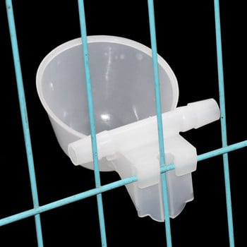 Κοτόπουλο Drinking Cup Automatic Drinker Chicken Feeder Πλαστικό Poultry Waterer Τροφοδότης πόσιμου νερού για νεοσσούς Duck Goose Quail