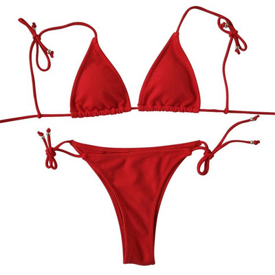 2022 Rebrasti Micro Tiny bikini ženski kupaći kostim Bandage String Ženski kupaći kostim Dvodijelni bikini set Brazilski kupaći kostim Swim