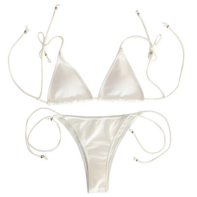 2022 Rebrasti Micro Tiny bikini ženski kupaći kostim Bandage String Ženski kupaći kostim Dvodijelni bikini set Brazilski kupaći kostim Swim