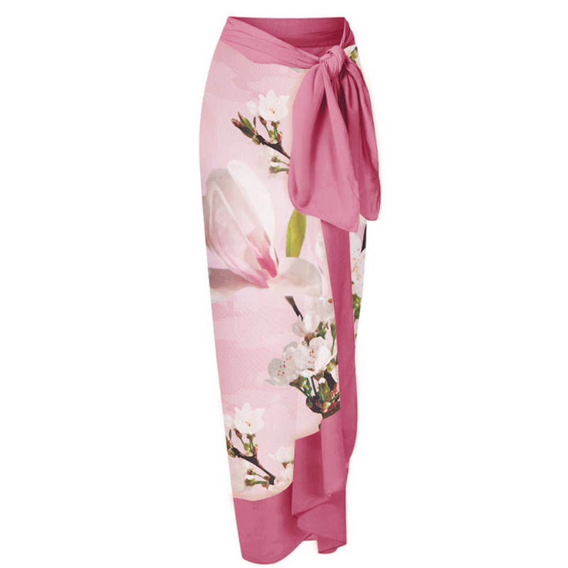 Costum de baie dintr-o bucată pentru femei cu fustă Costum de baie roz acoperit rochie retro de vacanță pe plajă, asimetrică de vară, îmbrăcăminte elegantă pentru surf