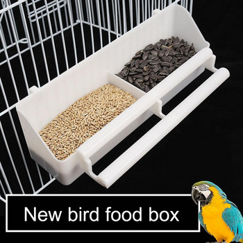 Πιάτο τροφοδοσίας Bird Feeder Easy Cleaning Parakeet Cockatiel Food Feeder Επαναχρησιμοποιήσιμος Διανομέας τροφής για παπαγάλους Προμήθειες για κατοικίδια