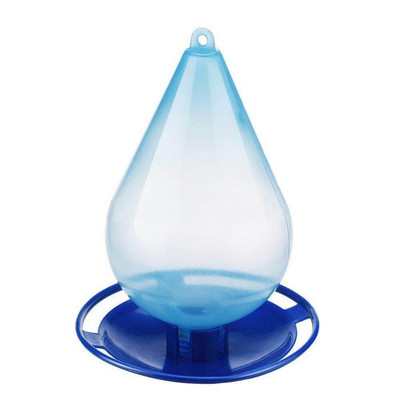 Hrănitor pentru păsări agățat Hrănitor pentru colibri Distribuitor automat de apă hrană pentru păsări în aer liber pentru baie de păsări sălbatice unelte pentru animale de companie în formă de picătură