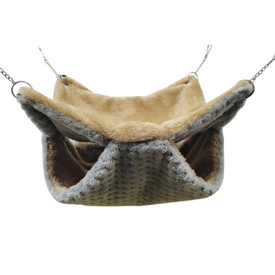 Animale de companie mici Hamac Paturi suspendate Cușcă pentru hamsteri Hamac pentru animale mici Cușcă suspendată confortabilă cu două straturi Pat pentru hamsteri