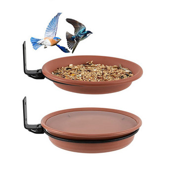 2 τμχ Δίσκος τροφοδοσίας Hummingbird Drinker Εξωτερικός χώρος τροφοδοσίας πουλιών μεγάλης χωρητικότητας Αξεσουάρ κήπου με στιβαρά στηρίγματα βίδες