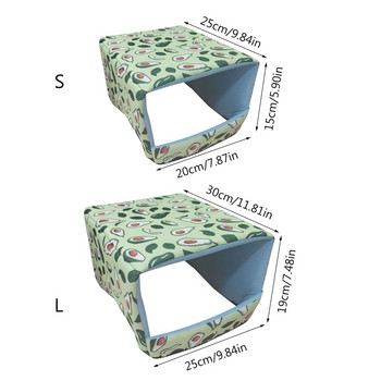 Дребно животно Зимно легло Бездънна къща Скривалище Печат на плодове Подслон Декор на клетка за пор Папагал Хамстер Плъх Игра