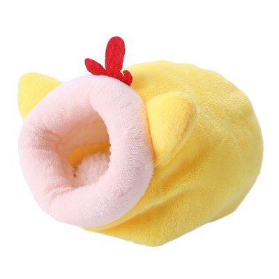 Žiurkėno namas jūrų kiaulytės narvas Žiurkėno medvilnės namas mažų gyvūnų lizdas, šilta žiemos lova graužikams / jūrų kiaulytei / žiurkei / ežiukui