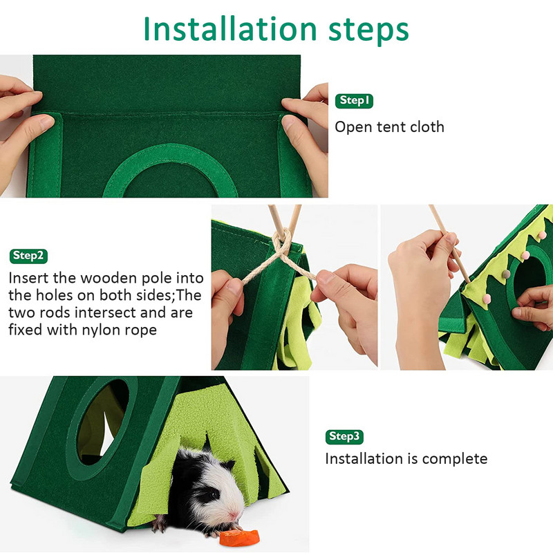 Mažo naminio gyvūnėlio lizdas Veltinio palapinė Triušio lizdas Žiurkėno namas Žiurkėno narvas Didelis jūrų kiaulytės narvas Jūrų kiaulytės smulkaus gyvūno lovos priedai