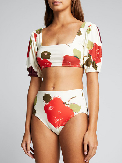 Moterų retro stiliaus maudymosi kostiumai atostogų paplūdimio aprangos dizainerio maudymosi kostiumėlio vasaros banglenčių dėvėjimo spausdinimas