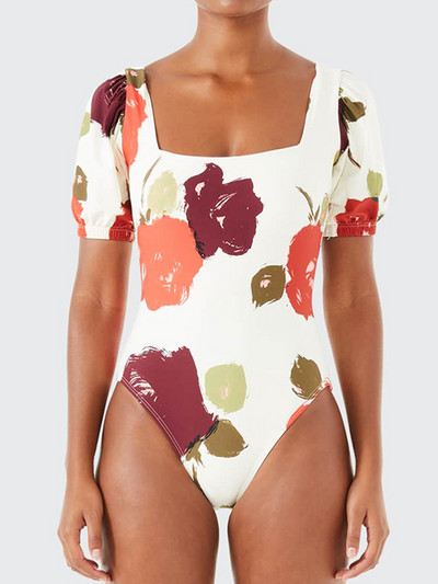 Moterų retro stiliaus maudymosi kostiumai atostogų paplūdimio aprangos dizainerio maudymosi kostiumėlio vasaros banglenčių dėvėjimo spausdinimas