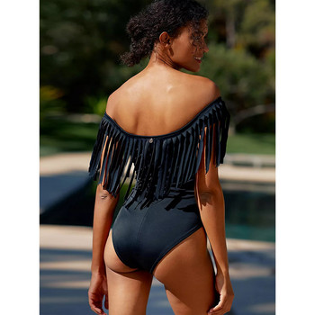 Γυναικείο ρετρό μαγιό One Piece Solide Color Holiday Beachwear Σχεδιαστής μαγιό Καλοκαιρινό σέρφινγκ