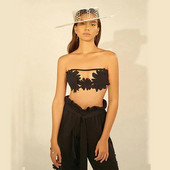 Tvirtas 3d gėlėtas maudymosi kostiumėlis, 2 dalių maudymosi kostiumėliai aukštu juosmeniu, šventiniai paplūdimio drabužiai, moteriški maudymosi kostiumėliai, plaukimo bikini, vasaros paplūdimio drabužiai