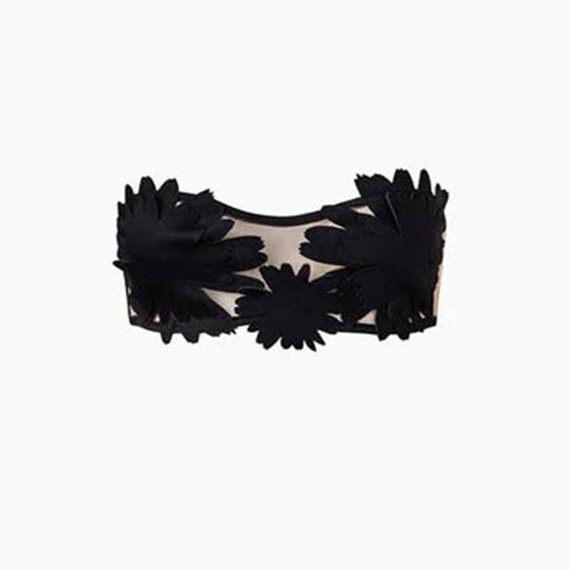 Tvirtas 3d gėlėtas maudymosi kostiumėlis, 2 dalių maudymosi kostiumėliai aukštu juosmeniu, šventiniai paplūdimio drabužiai, moteriški maudymosi kostiumėliai, plaukimo bikini, vasaros paplūdimio drabužiai