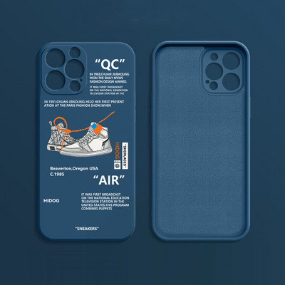 2022 Hot Off Αθλητικά παπούτσια μάρκας θήκη τηλεφώνου για iphone 12 13 mini 11 14 XS Max XR 7 8 Plus SNEAKERS λευκή ετικέτα μαλακό κάλυμμα TPU