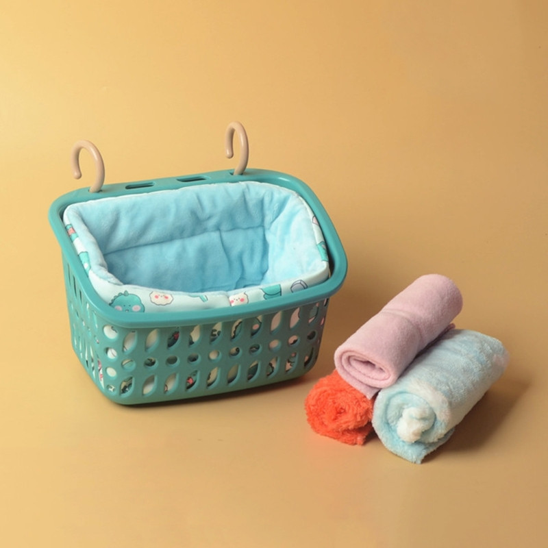 Naminių gyvūnėlių hamakas mažas gyvūnas, šilta lova pakabinamas krepšelis, buveinė, slėptuvė žiurkėnų jaunoms voverėms jaunesnėms jūrų kiaulytėms