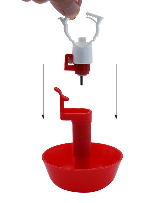 Set de bol pentru adăpator automat de pui de băut.