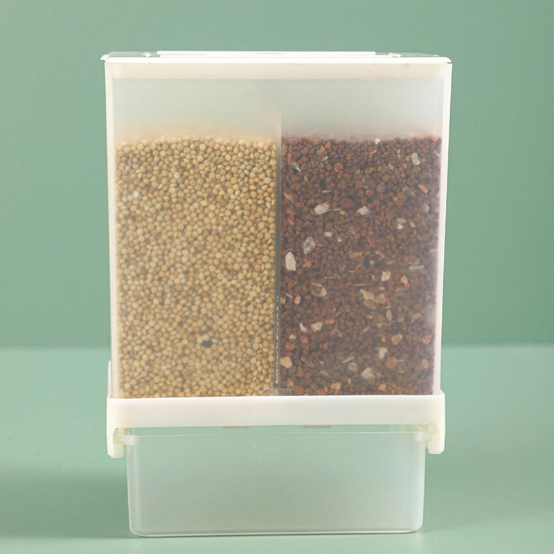 Hrănitor automat pentru papagali, rezistent la stropire, container cutie pentru hrană pentru păsări de mare capacitate, instrumente de hrănire pentru păsări, accesorii pentru păsări