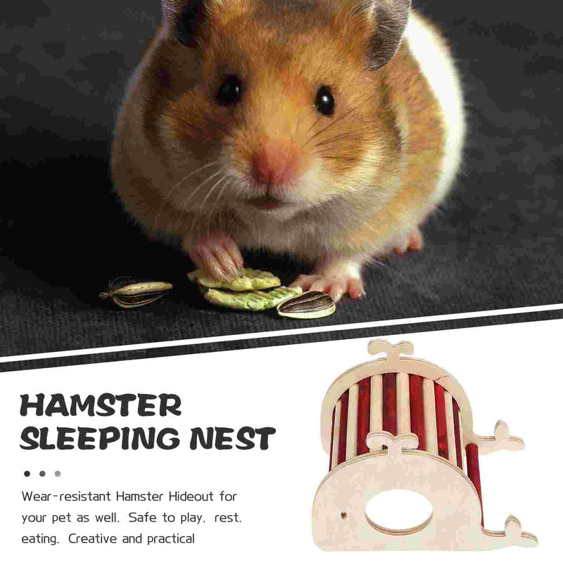 Žiurkėno slėptuvės kopėčios medinis namas žaislas Gvinėjos šinšilos laipiojimo buveinė tunelis namelis pelės narvas Miegantys gyvūnai šinšilos