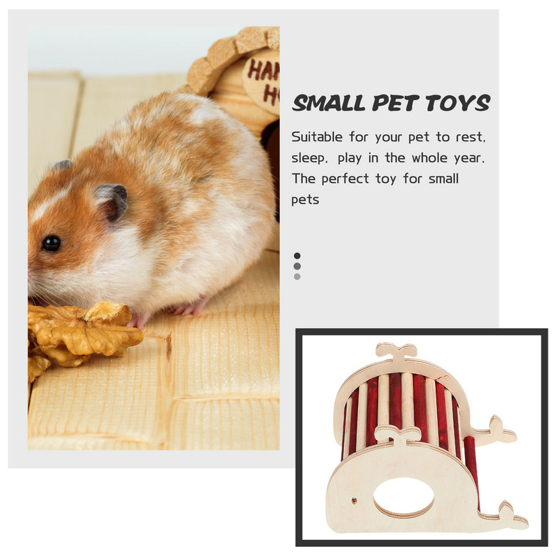 Žiurkėno slėptuvės kopėčios medinis namas žaislas Gvinėjos šinšilos laipiojimo buveinė tunelis namelis pelės narvas Miegantys gyvūnai šinšilos