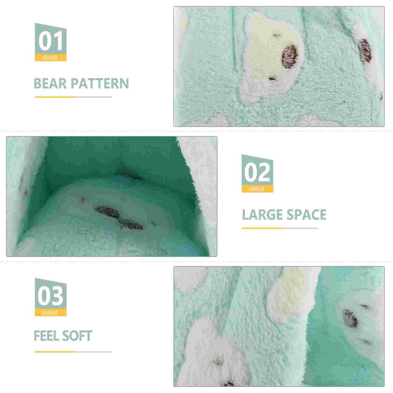 Pat pentru hamsteri Guineea Hamac agățat Peșteră Cușcă Pasăre Animal Dormit Ascunzătoare Arici Cosy Călduță Cabana Pluș Ascunzătoare pentru papagali