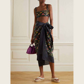 Senoviniai maudymosi kostiumėliai, moteriški „Push Up“ atskiri „Bandeau“ aukšto juosmens atostogų paplūdimio suknelė, dviejų dalių maudymosi kostiumėlis ir „Cover Up“ vasara