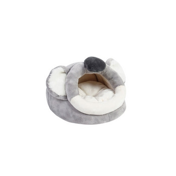 Χαριτωμένο χάμστερ Σπίτι Κλουβί κατοικίδιο σκυλί για Γάτα Χειμερινό ζεστό κρεβάτι ύπνου Μικρό κουτάβι γατάκι τσιντσιλά Σκίουρος Μαλακό φανελένιο χαλάκι φωλιάς