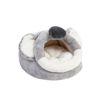 Χαριτωμένο χάμστερ Σπίτι Κλουβί κατοικίδιο σκυλί για Γάτα Χειμερινό ζεστό κρεβάτι ύπνου Μικρό κουτάβι γατάκι τσιντσιλά Σκίουρος Μαλακό φανελένιο χαλάκι φωλιάς