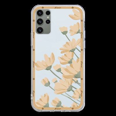 Skirtas Samsung Galaxy S23 Ultra Plus s23+ 5G S 23 Case Coque, skirtas Samsung GalaxyS23 GalaxyS23Ultra Flowers Fundas Shell buferio dangtelis