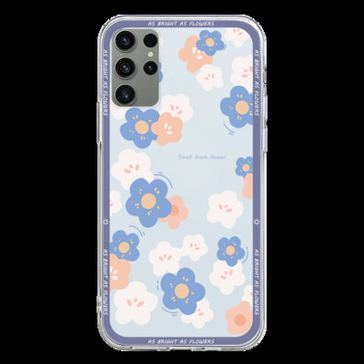 Skirtas Samsung Galaxy S23 Ultra Plus s23+ 5G S 23 Case Coque, skirtas Samsung GalaxyS23 GalaxyS23Ultra Flowers Fundas Shell buferio dangtelis