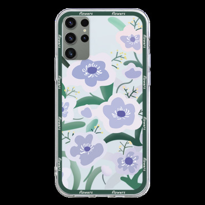Skirtas Samsung Galaxy S23 Ultra Plus s23+ 5G S 23 Case Coque, skirtas Samsung GalaxyS23 GalaxyS23Ultra Flowers Fundas Shell buferio dangtelis
