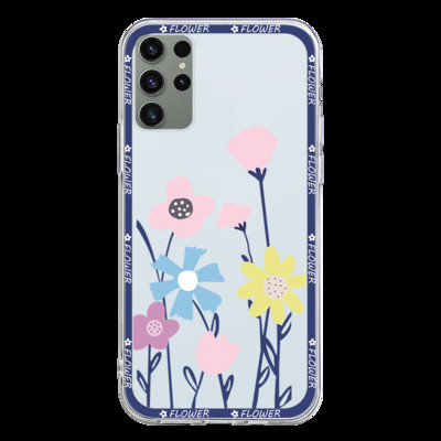 Skirtas Samsung Galaxy S23 Ultra Plus s23+ 5G S 23 Case Coque, skirtas Samsung GalaxyS23 GalaxyS23Ultra Flowers Fundas Shell buferio dangtelis