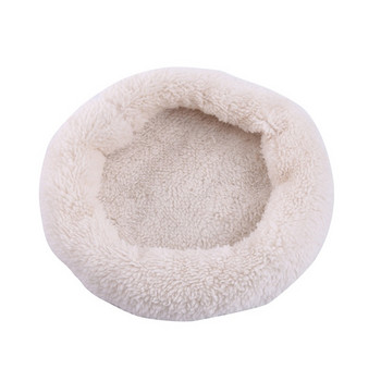 Миеща се хамстер таралеж кръгла мека поларена клетка постелка топло легло за спане аксесоари за хамстери клетки за морски свинчета зимно легло