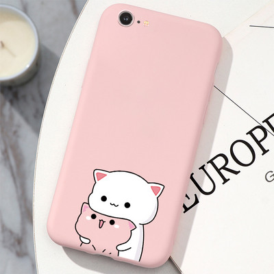 Για iPhone 6 6S 6 Plus Funda Για iphone 6Plus 6s plus Capa iPhone6plus 6 s iPhone6s TPU Καλύμματα Flower Protect Silicon Matte Case