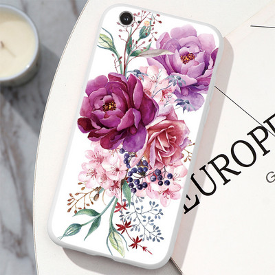 Για iPhone 6 6S 6 Plus Funda Για iphone 6Plus 6s plus Capa iPhone6plus 6 s iPhone6s TPU Καλύμματα Flower Protect Silicon Matte Case