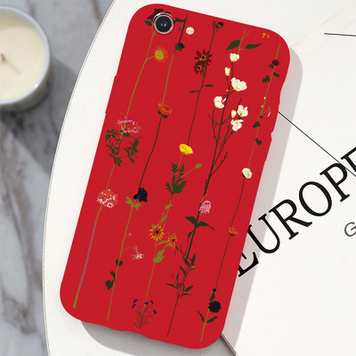 Για iPhone 6 6S 6 Plus Funda Για iphone 6Plus 6s plus Capa iPhone6plus 6 s iPhone6s TPU Καλύμματα Flower Protect Silicon Matte Case