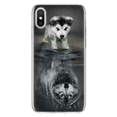 Θήκη για iPhone X XS XR 10 Θήκες Κάλυμμα TPU από σιλικόνη για iPhone XS Max Coque Etui Bumper Phone Back Cover Full 360 Protective