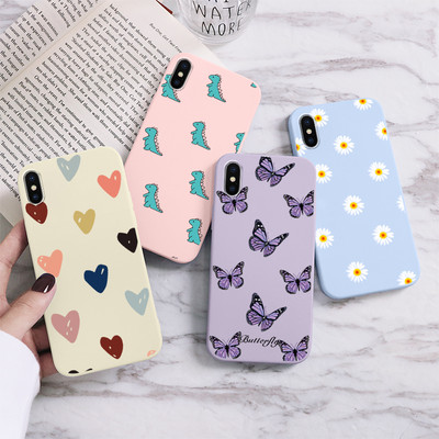 Για iPhone X XR XS Max Cute Animal Celular Case Για iPhoneXR xs max x Xs Max xr Xsmax XSMAX Xr xR xsmax Silicon Matte TPU Fundas