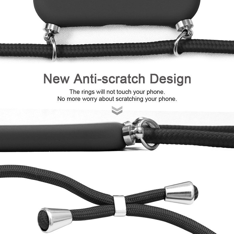 Για Samsung Galaxy S21 Plus Ultra Case Strap Cord Chain κολιέ Κορδόνι Κάλυμμα θήκης τηλεφώνου Για Samsung S 21 s21+ s21plus Fundas