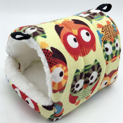 Miegamosios lovos hamakas žiurkėnui Voverei Cukrus Sklandytuvas Smulkūs Gyvūnai Naminiai gyvūnai Minkštas medvilninis vilnos kabantis namas jūrų kiaulytės narvams