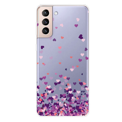 Για Samsung Galaxy S21 FE Ultra Plus 5G Θήκη Διάφανη TPU Silicone Soft Cartoon Case for Samsung S21FE 5G S 21 Case