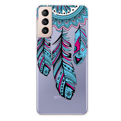 Για Samsung Galaxy S21 FE Ultra Plus 5G Θήκη Διάφανη TPU Silicone Soft Cartoon Case for Samsung S21FE 5G S 21 Case