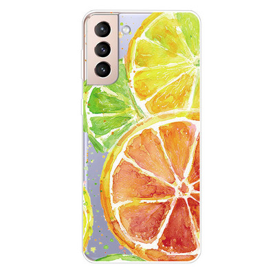 Για Samsung Galaxy S21 FE Ultra Plus 5G Θήκη Διάφανη TPU Silicone Soft Cartoon Case for Samsung S21FE 5G S 21 Case