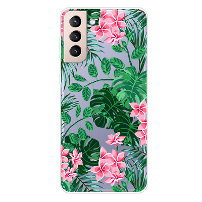 Για Samsung Galaxy S21 FE Ultra Plus 5G Θήκη Διάφανη TPU Silicone Soft Cartoon Case for Samsung S21FE 5G S 21 Case