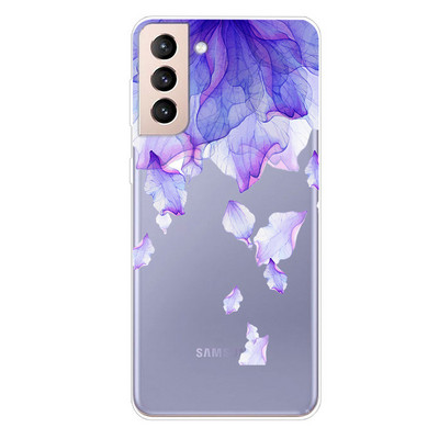 Για Samsung Galaxy S21 FE Ultra Plus 5G Θήκη Διάφανη TPU Silicone Soft Cartoon Case for Samsung S21FE 5G S 21 Case