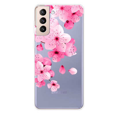 Για Samsung Galaxy S21 FE Ultra Plus 5G Θήκη Διάφανη TPU Silicone Soft Cartoon Case for Samsung S21FE 5G S 21 Case